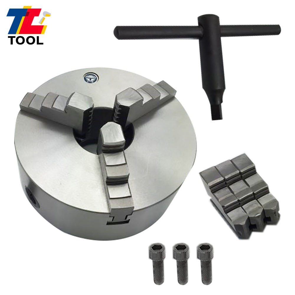 3″K11-80 Self-centering Lathe Drilling Part 80mm 3 Jaw Lathe Chuck Manual Chuck