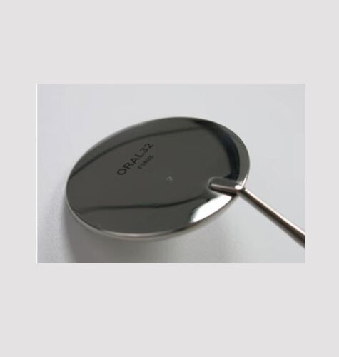 ORAL32 – DENTAL ORAL PHOTO MIRROR, ROUND 2 INCHES WITH HANDL