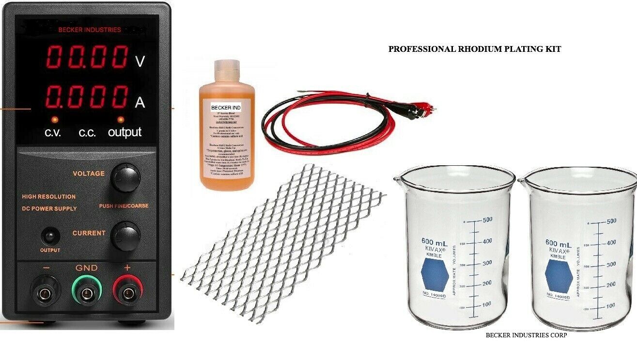Firearm Gold Plating Kit, with 24K immersion plating Gold
