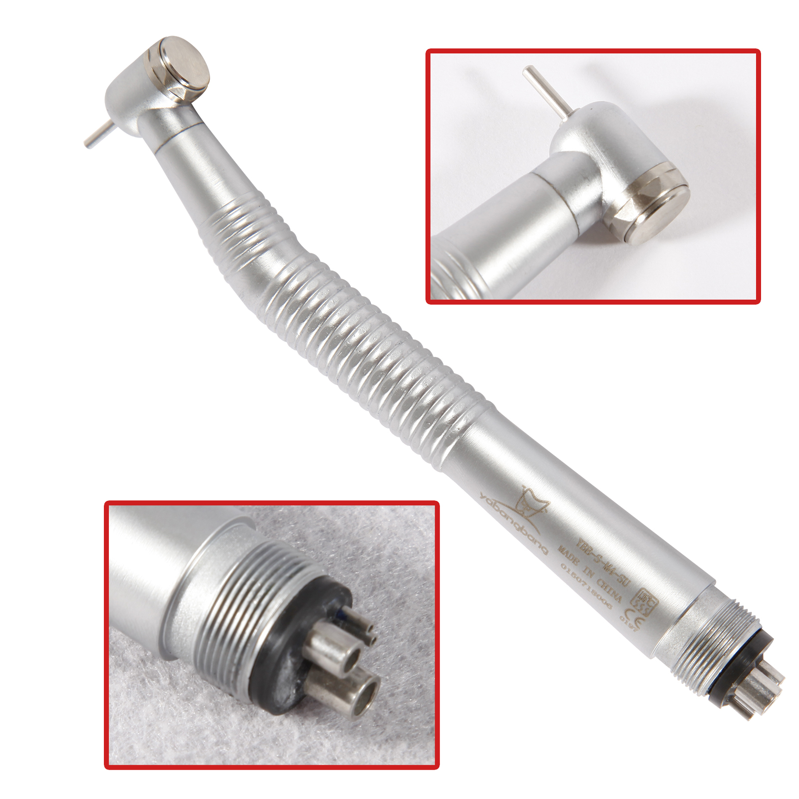 USA NSK Style Dental High & Low Speed Handpiece Kit Turbine 4Hole NEW MX