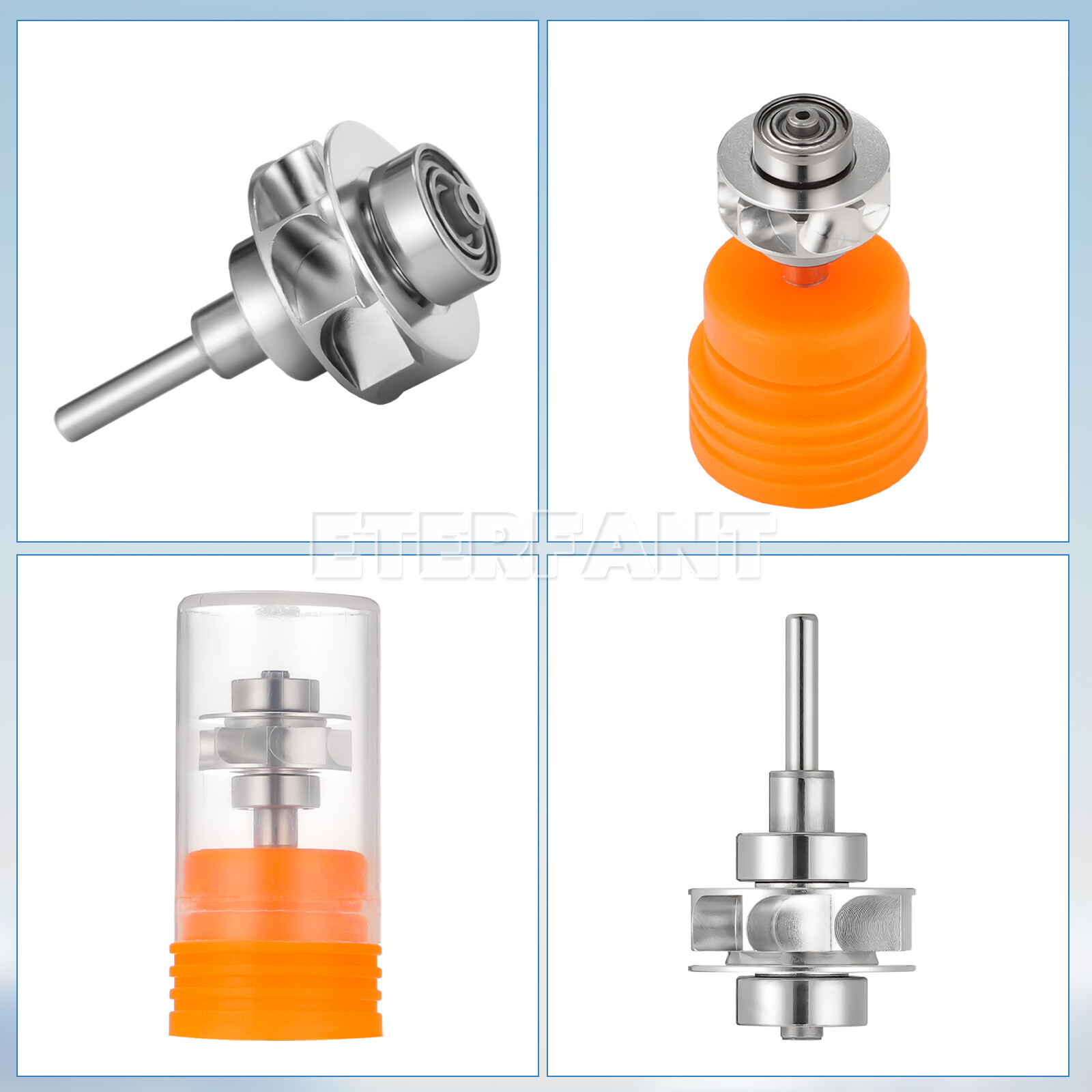 ENTERFANT Dental Turbine Cartridge Rotor Autochuck For Fast Speed Handpiece