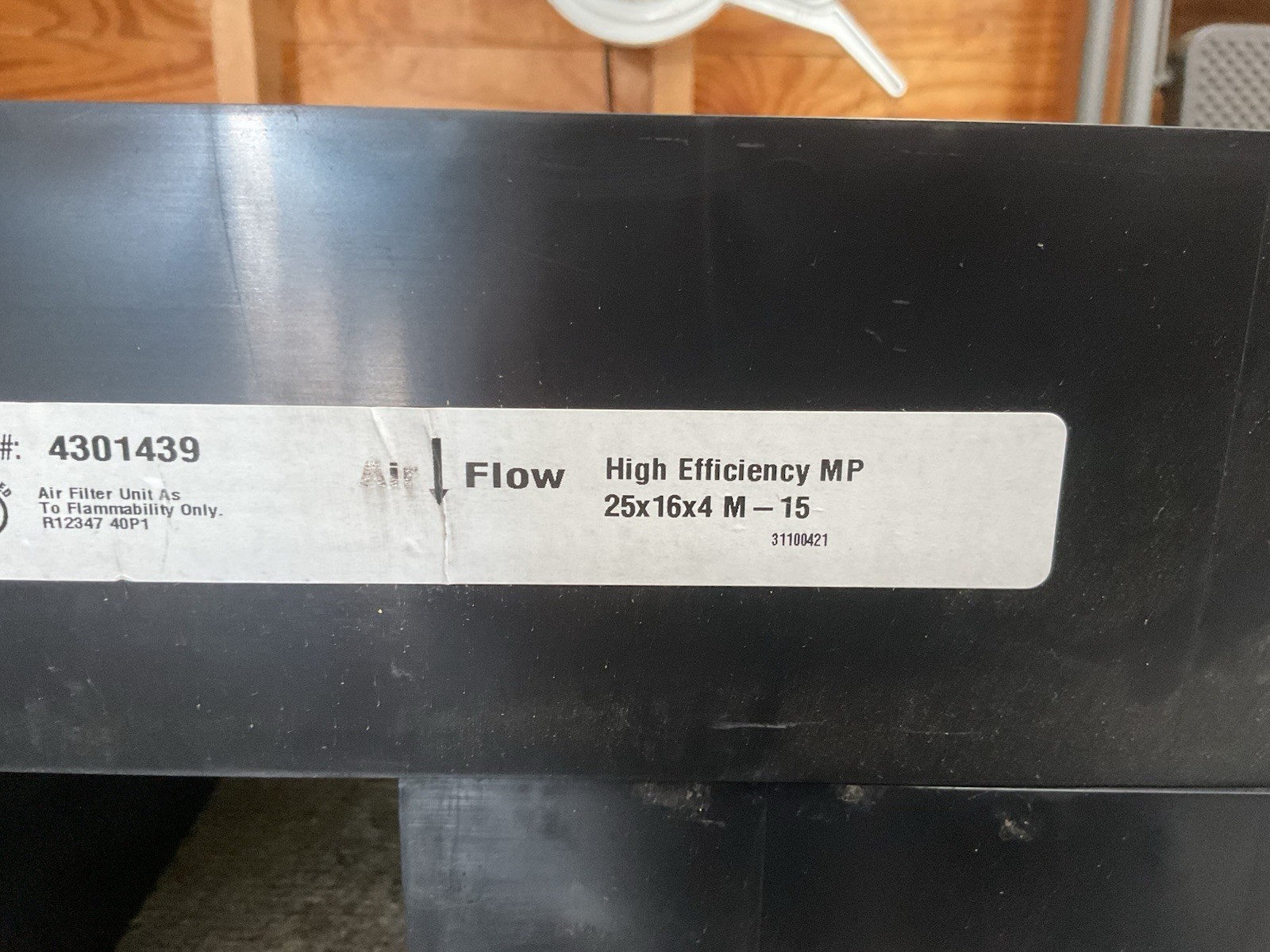 Pro Fitter 16x25x4 MERV 15 Mini Pleat HVAC Filters 4301439 High Efficie Lot of 3