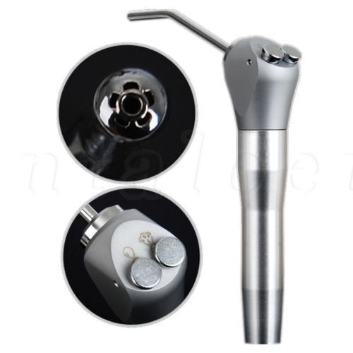 Dental 3 Way Air Water Syringe Triple Spray Handpiece with 2* Nozzles Tubes Kit