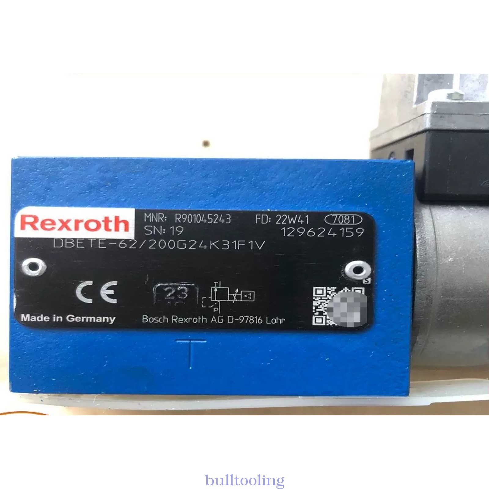 1piece NEW REXROTH R901045243 DBETE-62/200G24K31F1V proportional valve
