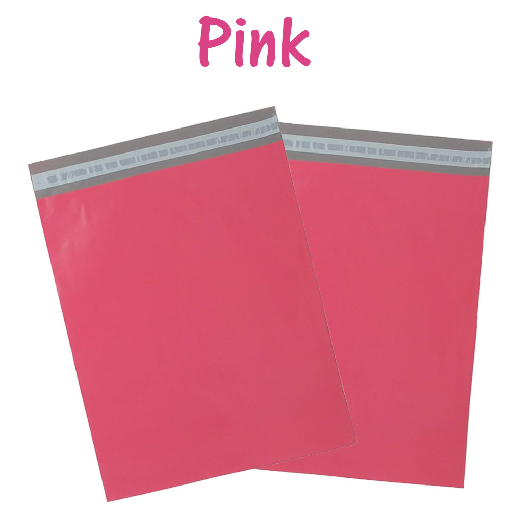 12×15.5 Poly Mailers Pink, Purple, Teal 12×15 Envelopes, Plastic Shipping Bags
