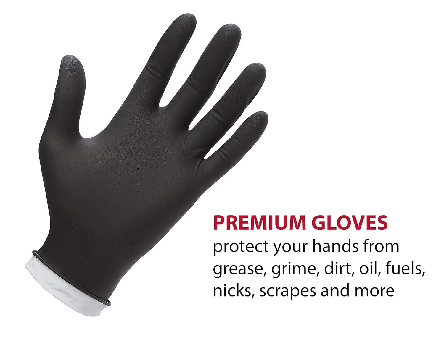 Venom Steel Industrial Nitrile Gloves One Size Fits Most, 100 Count, (Pack of 3)