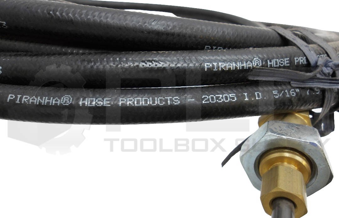 NEW PIRANHA 20305 GASLINE I.D. 5/16″ 7.9MM W.P. 1250 PSI 86 BAR APPROX 15FT