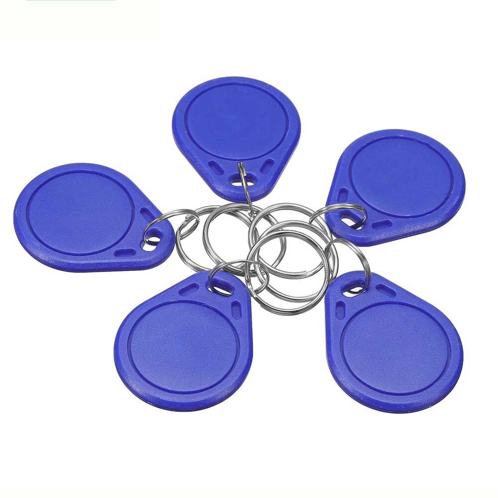 50/100/200x RFID Key Fobs UID 13.56MHz Rewritable Proximity IC Smart Token Tag