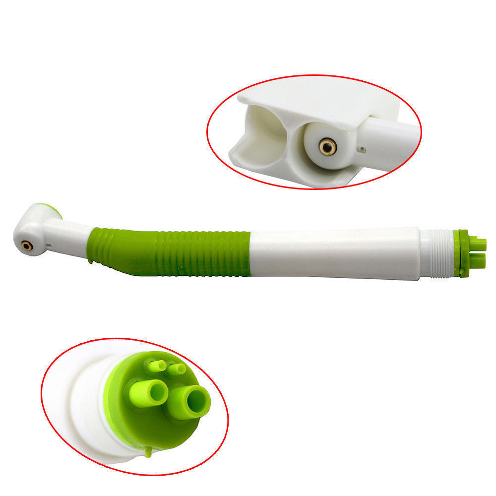 10 Pcs Disposable Dental Single Water Spray High/Fast Speed Handpiece 4 Holes
