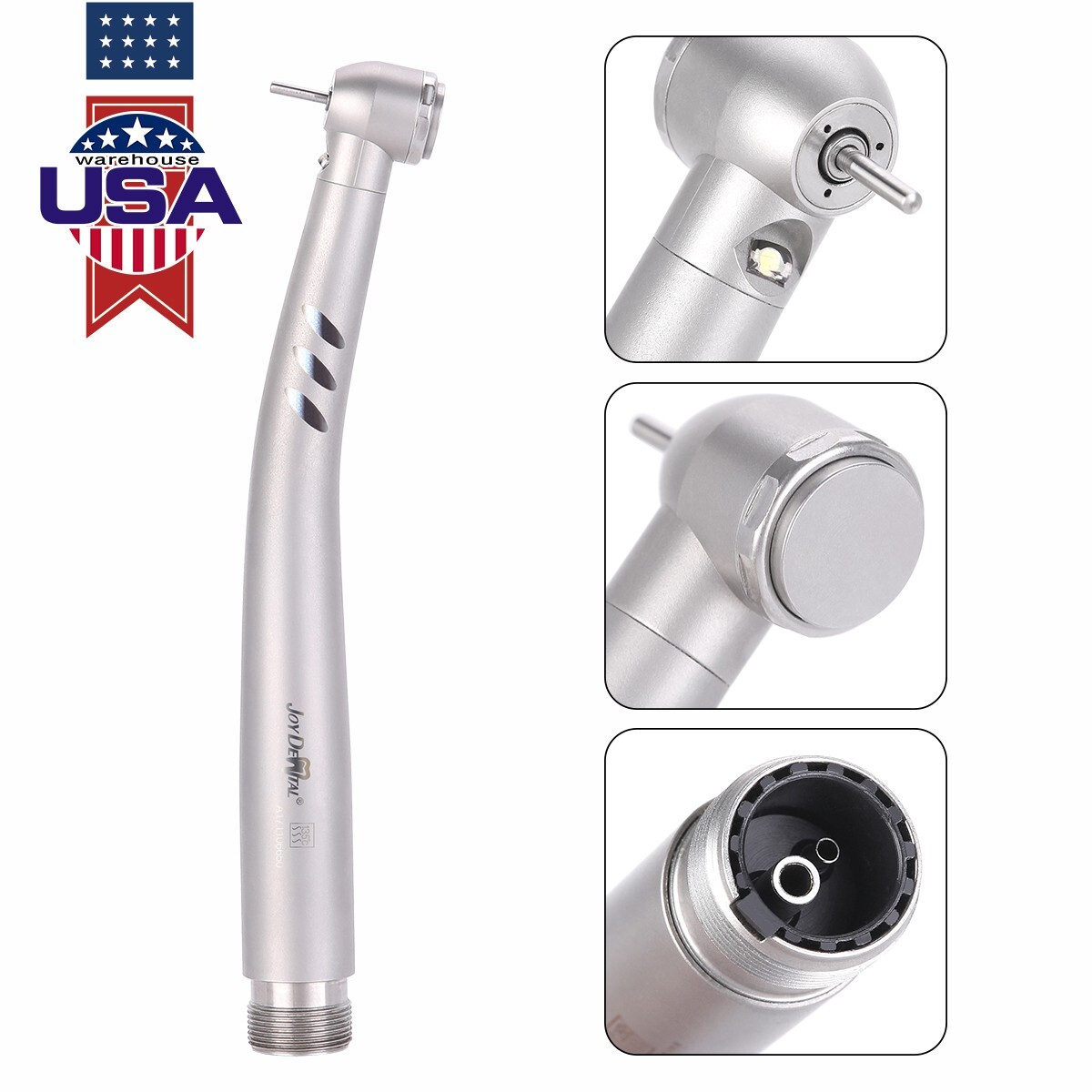 Dental Pieza de mano de alta velocidad de 3 vías LED estilo NSK PANA MAX E-LED4