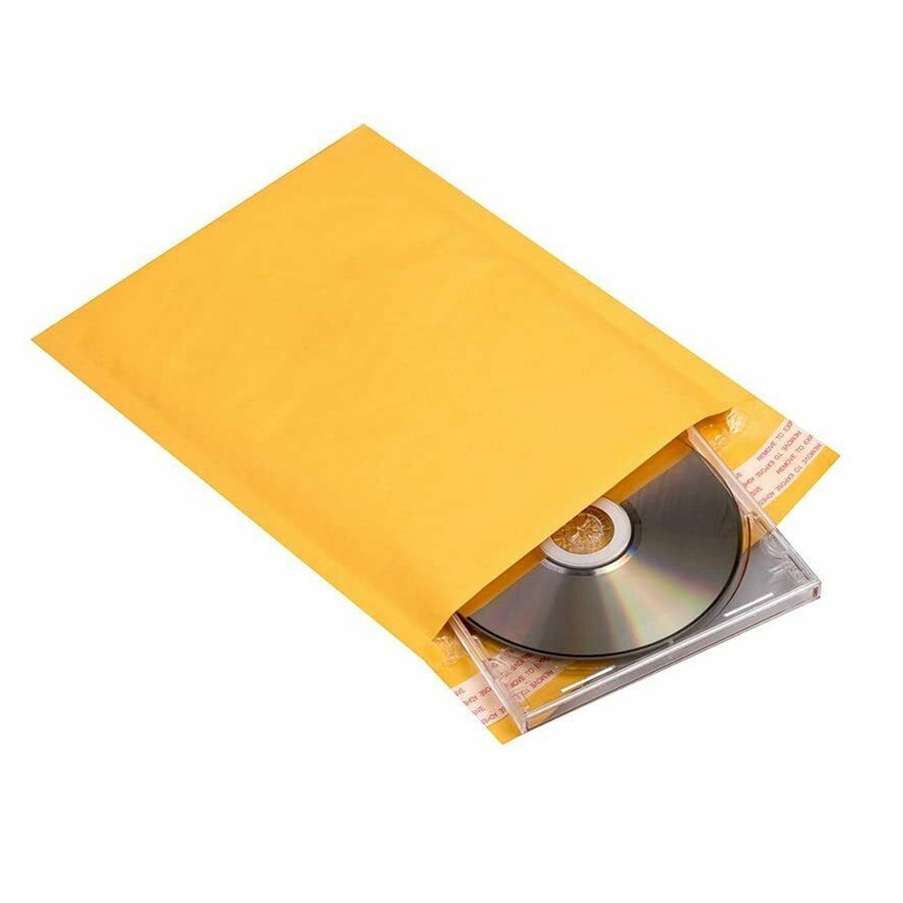 All Sizes Kraft Bubble Mailers Self-Seal Padded Shipping Envelopes 25/50/100Pack
