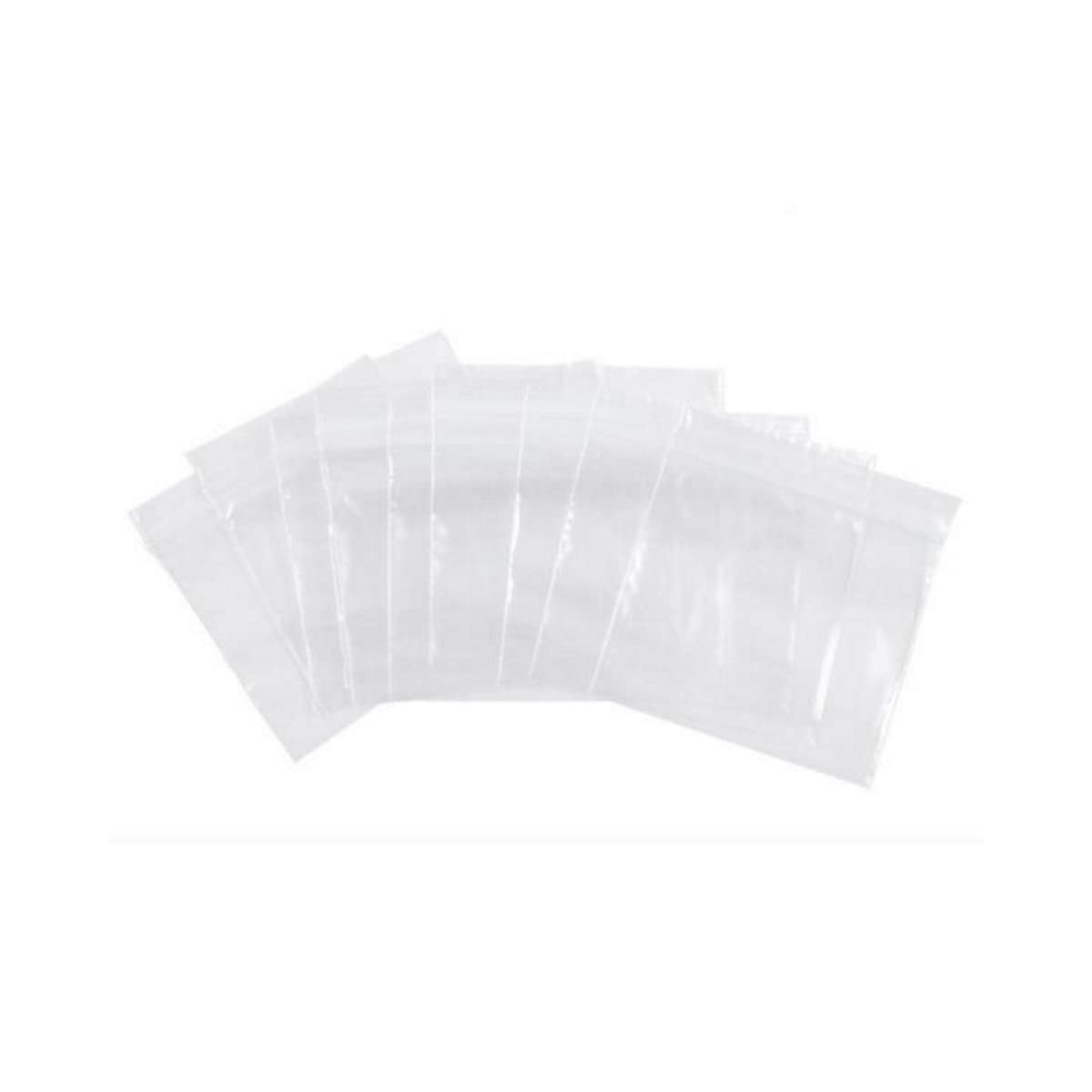Dazzling Displays 3 x 3 Resealable 2 Mil Poly Bags (100-Pack)