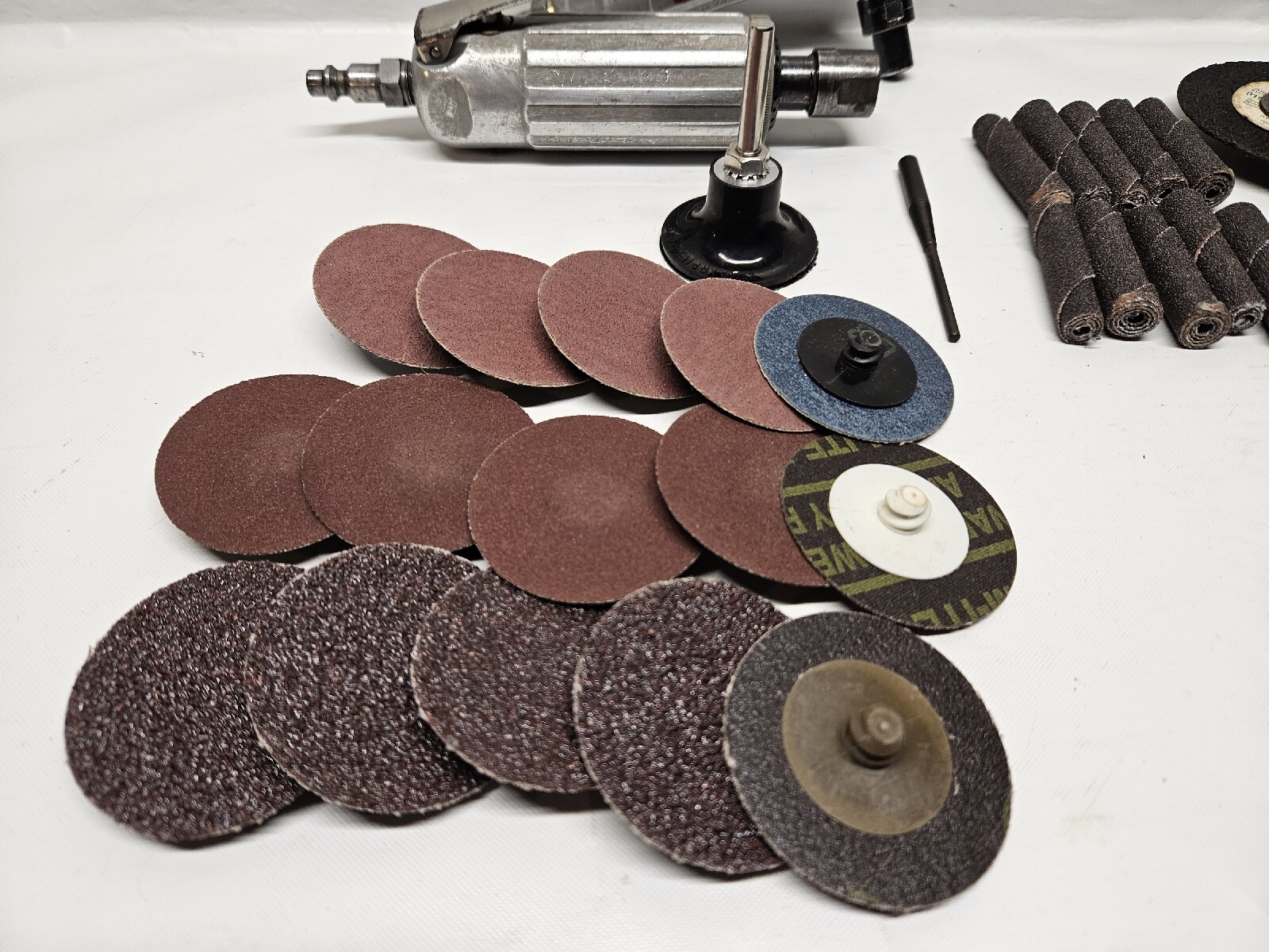 Dotco Die Grinders Lot Of 2 Dotco. 12,000 and 25,000 RPM, Collets 1/4.