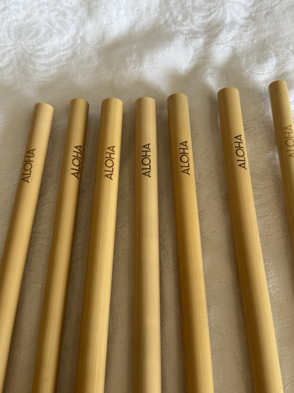 Aloha Bamboo Straws-7 Eco Friendly