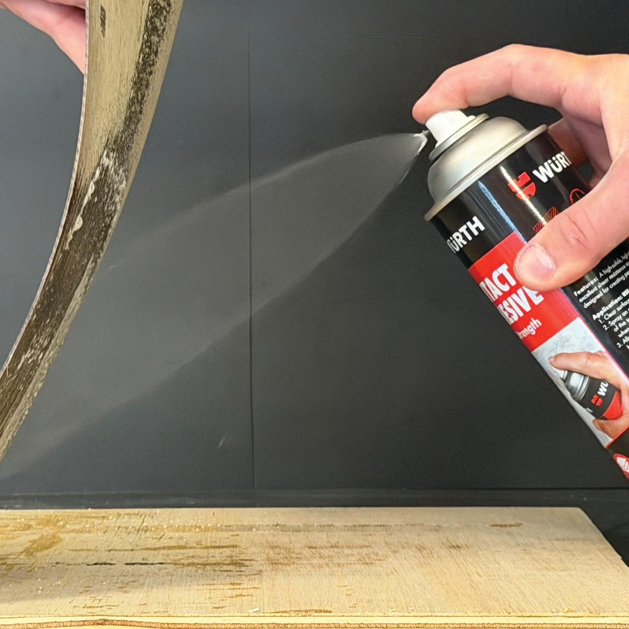 Würth Super Strength Spray Contact Adhesive, 14oz Can