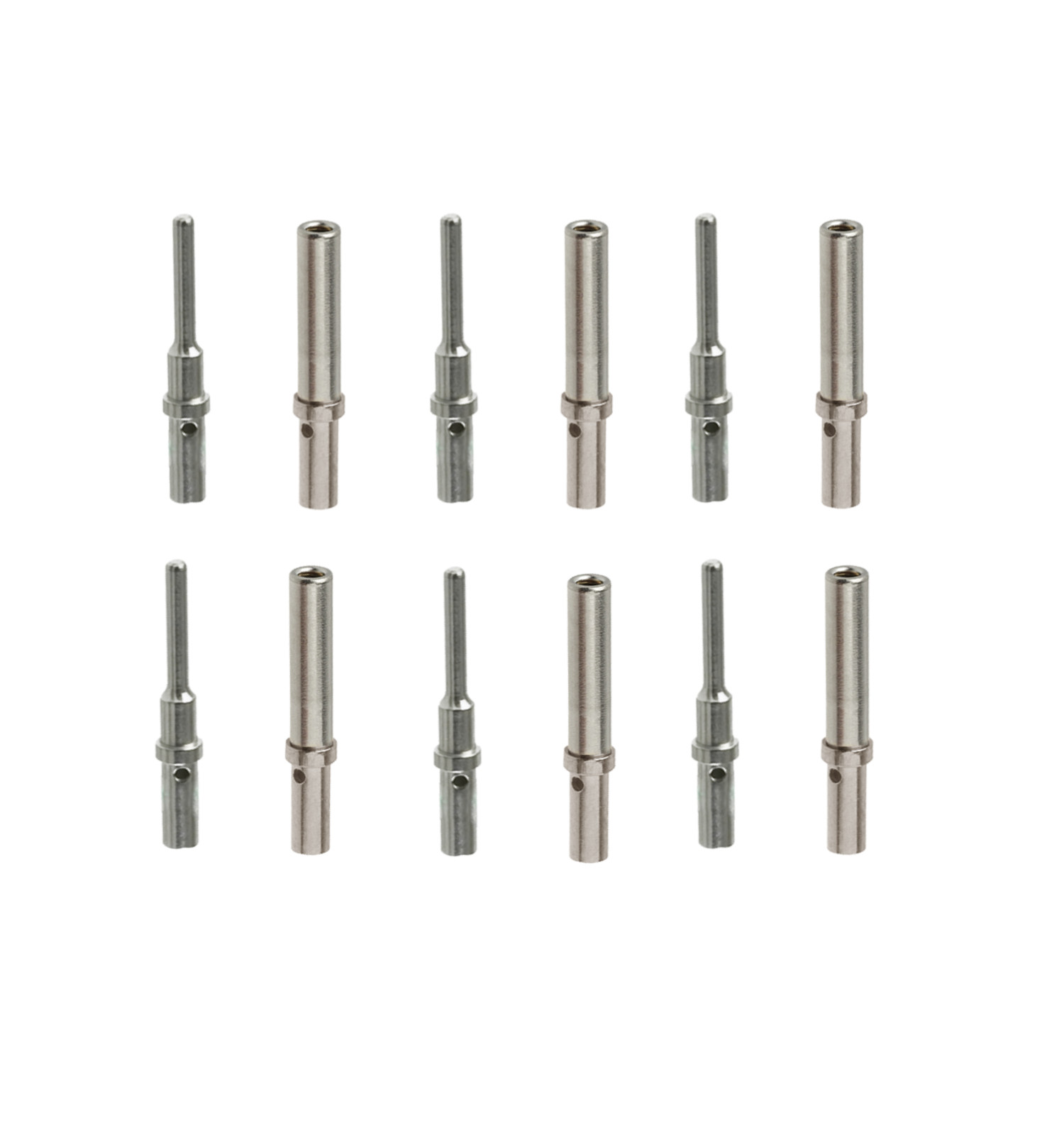 6 Pin Black Deutsch DT04-6S DT06-6S waterproof connector kit Solid & Open Pins
