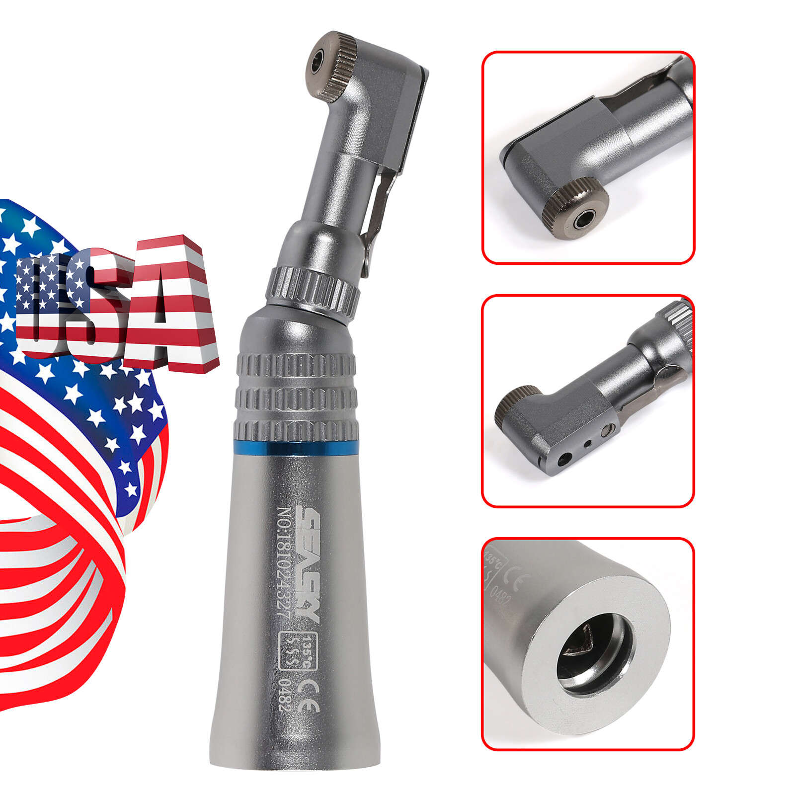 NSK style Dental low Speed Contra angle /Straight /Air motor Handpiece 2/4holes