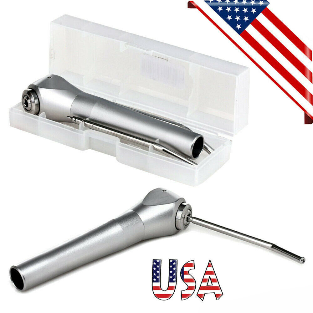 Dental Air Water Spray Triple Syringe 3 Way Handpiece w/ 2 Nozzles Tips Tubes