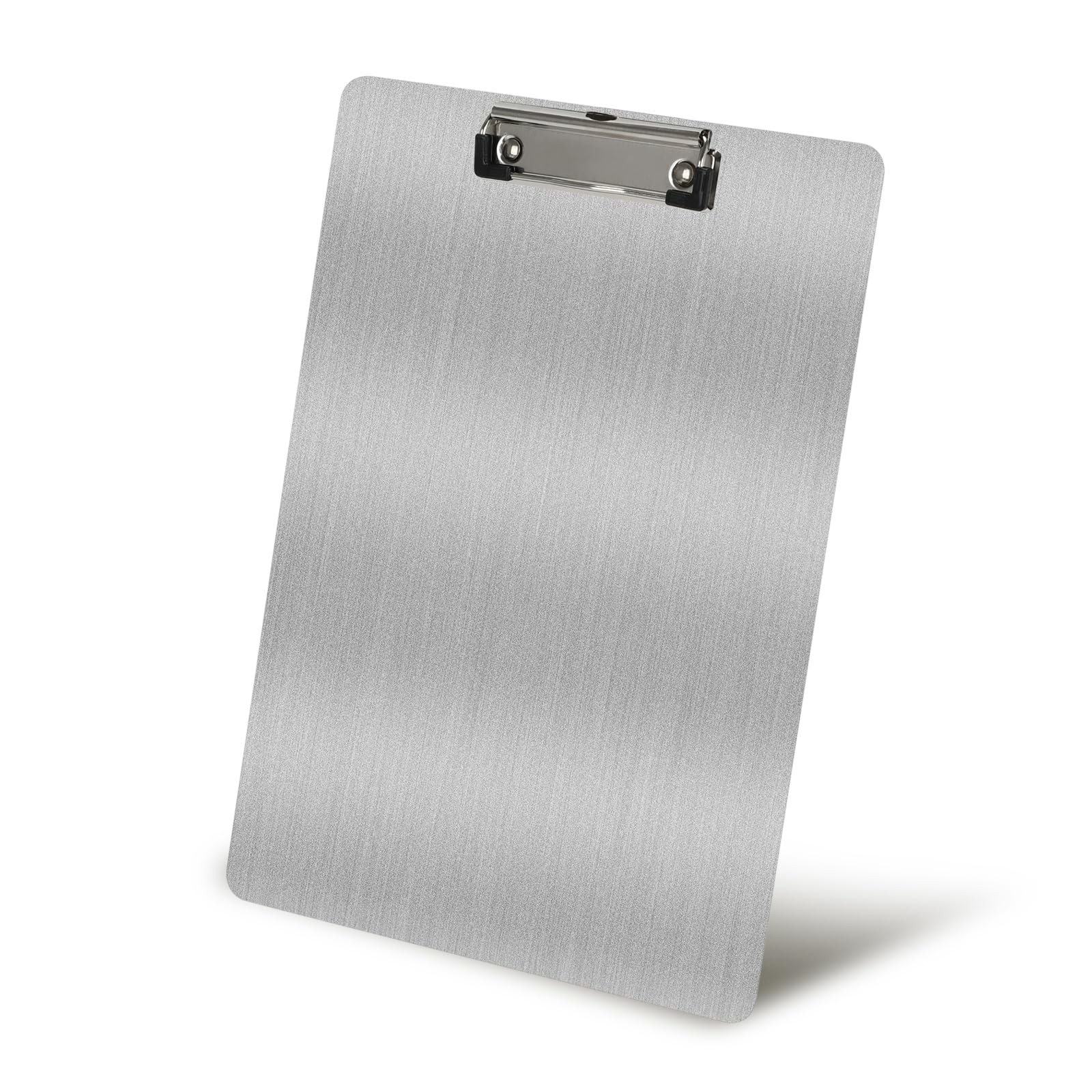 Stainless Steel Clipboard HeavyDuty Durable Clipboard Silver, A4