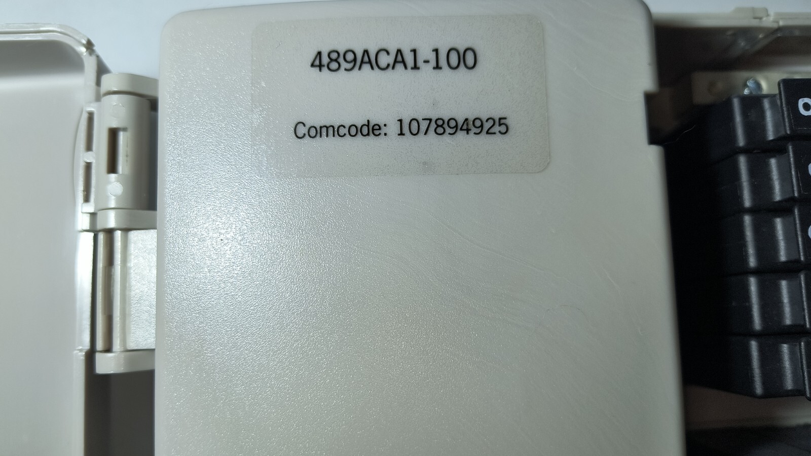 COMMSCOPE INDOOR BEP BUILDING ENTRANCE SURGE PROTECTOR TELCOM 489ACA1-100