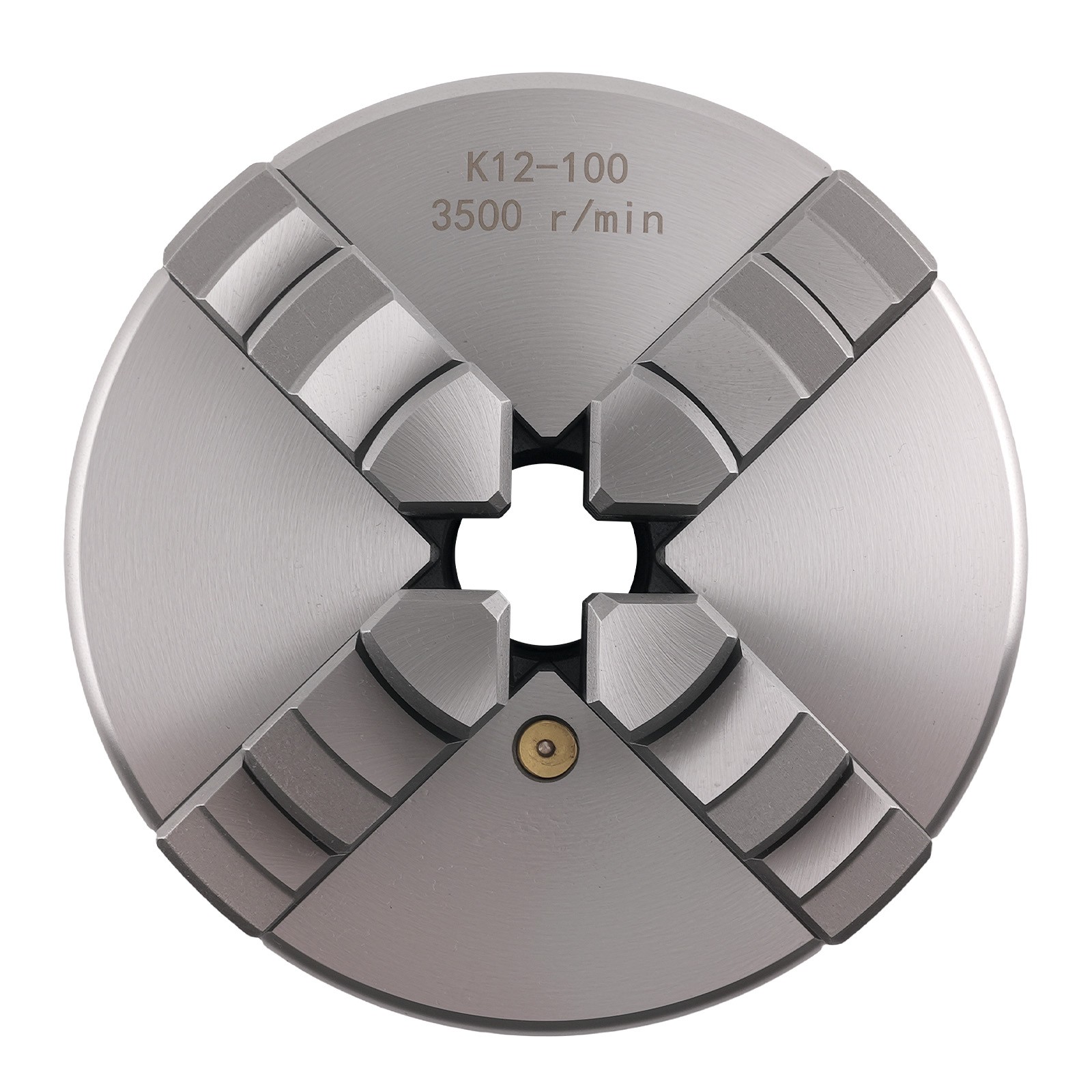 100mm Self Centering 4 Jaw Metal Chuck K12-100 for Small Lathe Milling