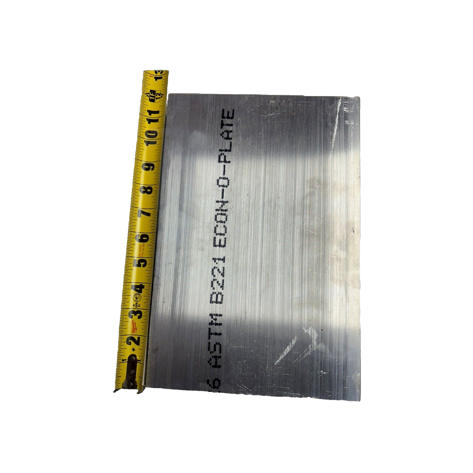 3/8″ .375 Aluminum Sheet Plate 8”x 12″ 6061 T651