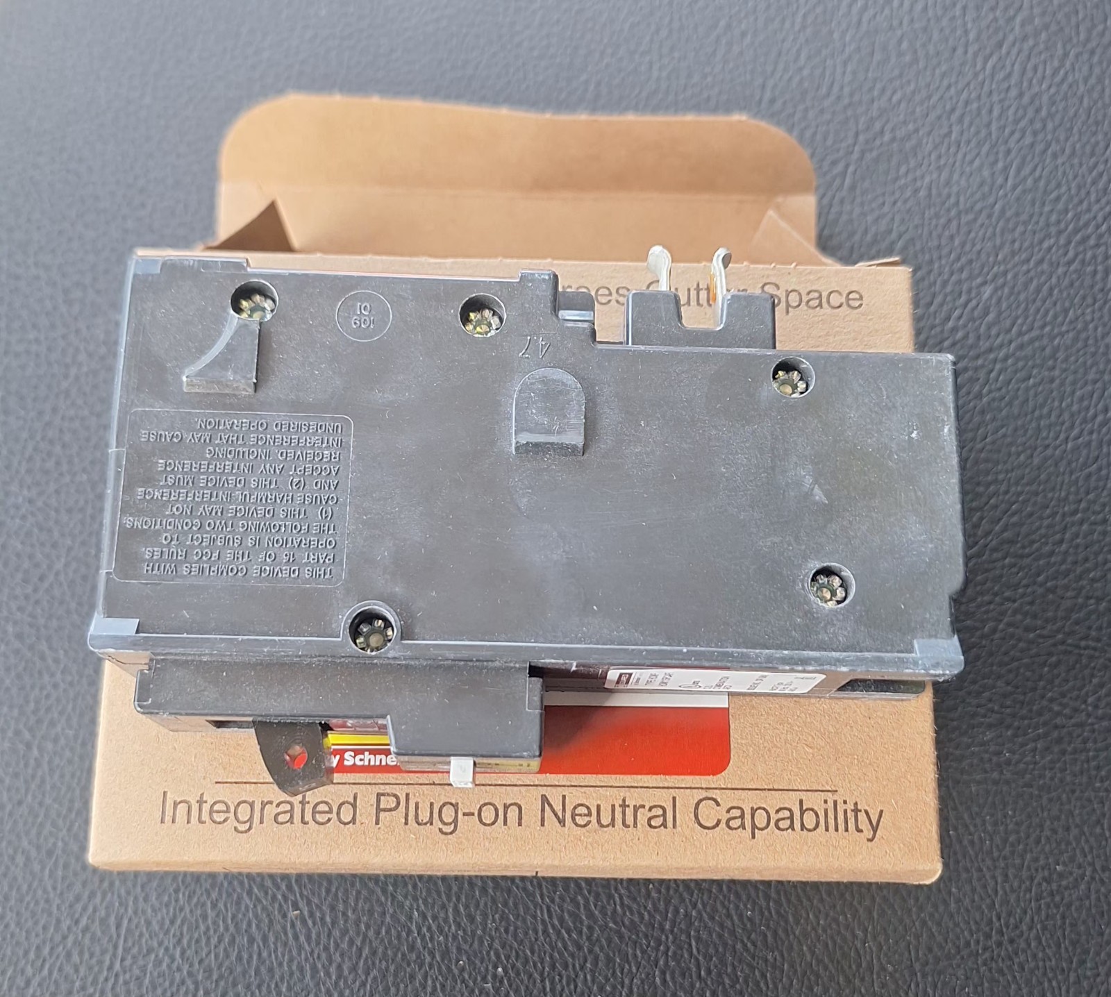 (2) Square D HOM115PCAFI 1 P 15 A Plug In Arc Fault Circuit Breaker