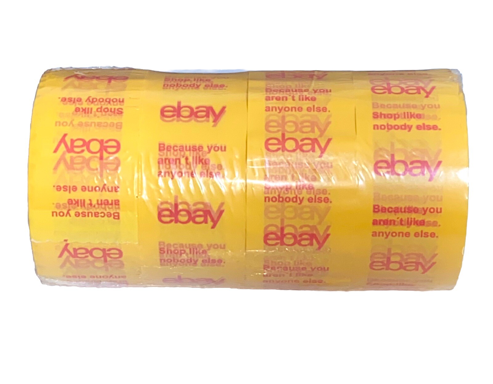 eBay Brand Tape LOT 12 Rolls 75 Yards 2×75 2” Wide 75YDS Blue Yellow Purple NEW