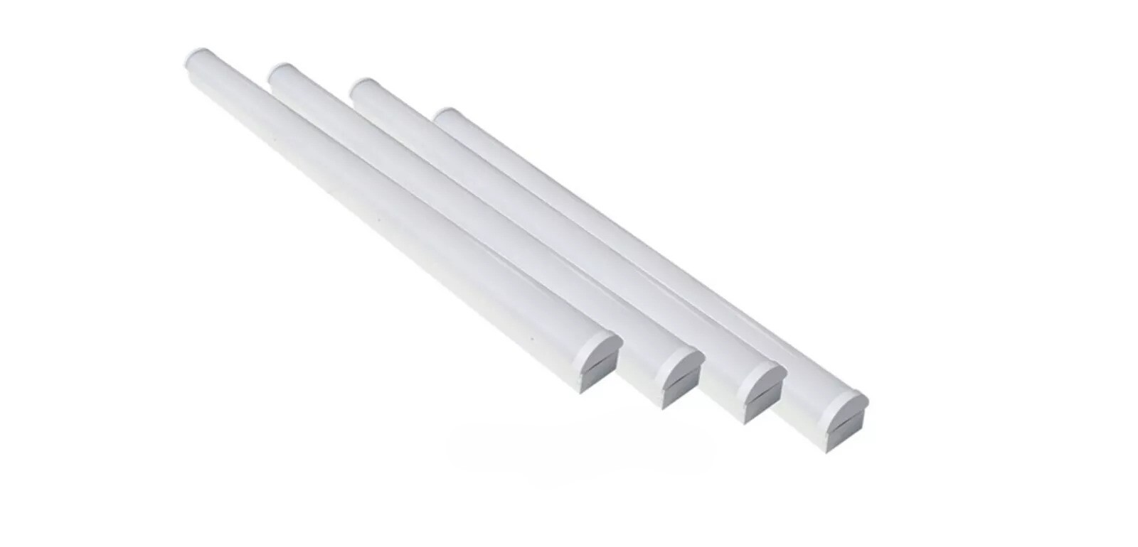 4 Pack 4FT LED Linear Strip 24/32/40W CCT 3500K/4000K/5000K Selectable 100-277V