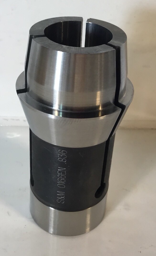 Southwick & Meister Extended Nose Steel Collet 0166EN .836