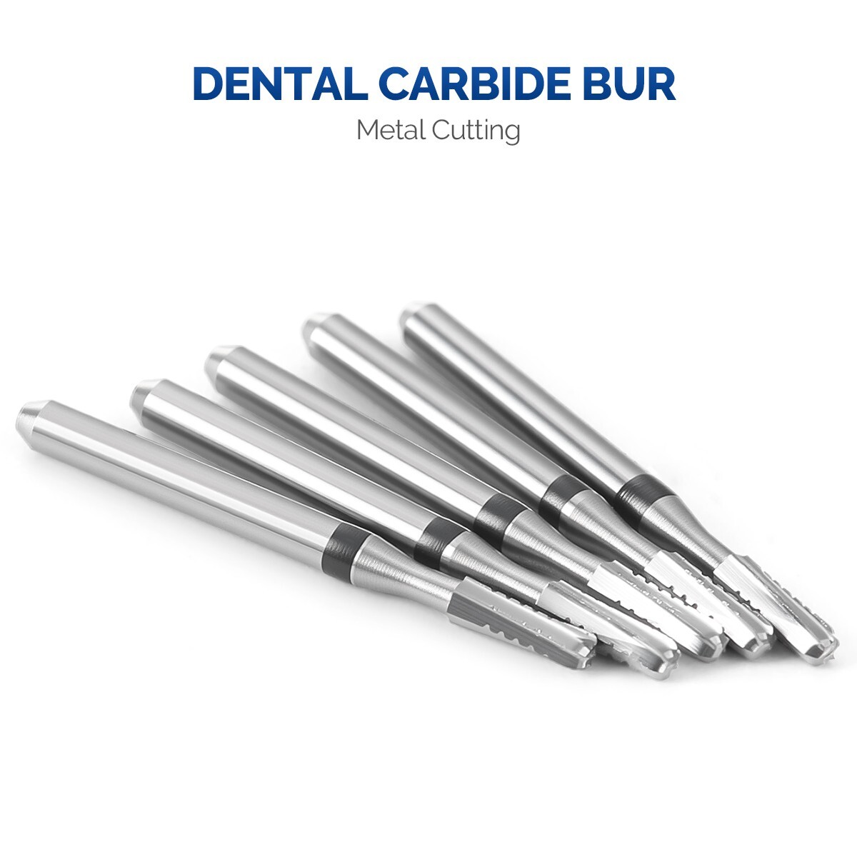 AZDENT Dental Tungsten Carbide Bur FG Dills Round Type For High Speed Handpiece