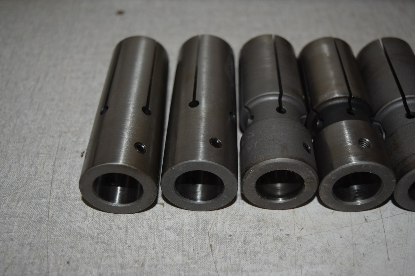 S&M Southwick & Meister 32DL Bar Loader Feeder Collet Collets Lot of 7
