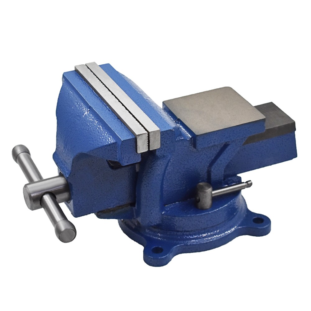 6″ Mechanic Bench Vise Table Top Clamp Press Locking Swivel Base Heavy Duty