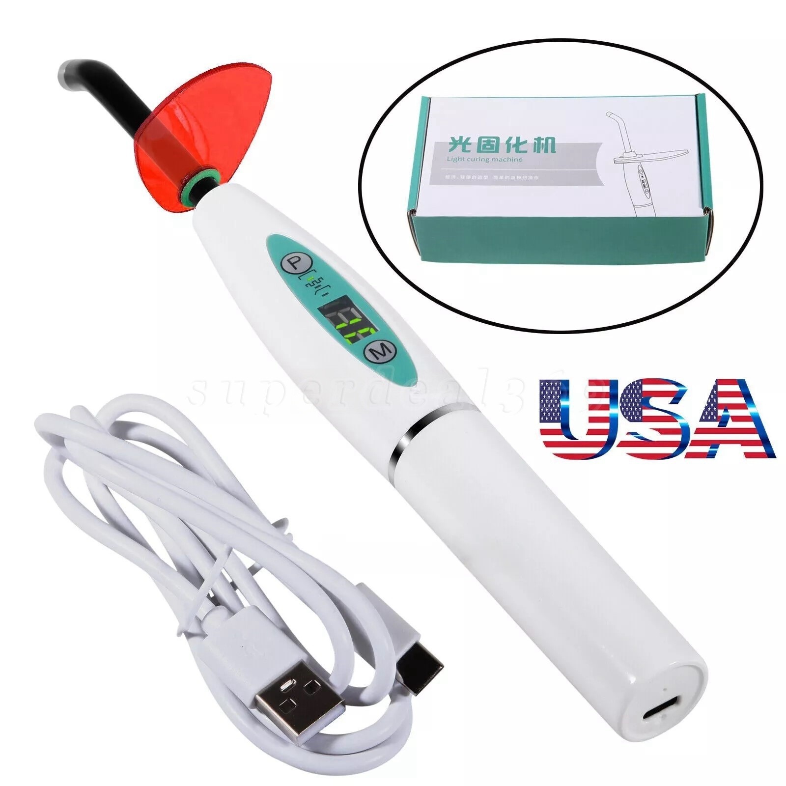 NSK Style Dental Slow Low Speed Contra Angle Handpiece Push Button E-type FX65