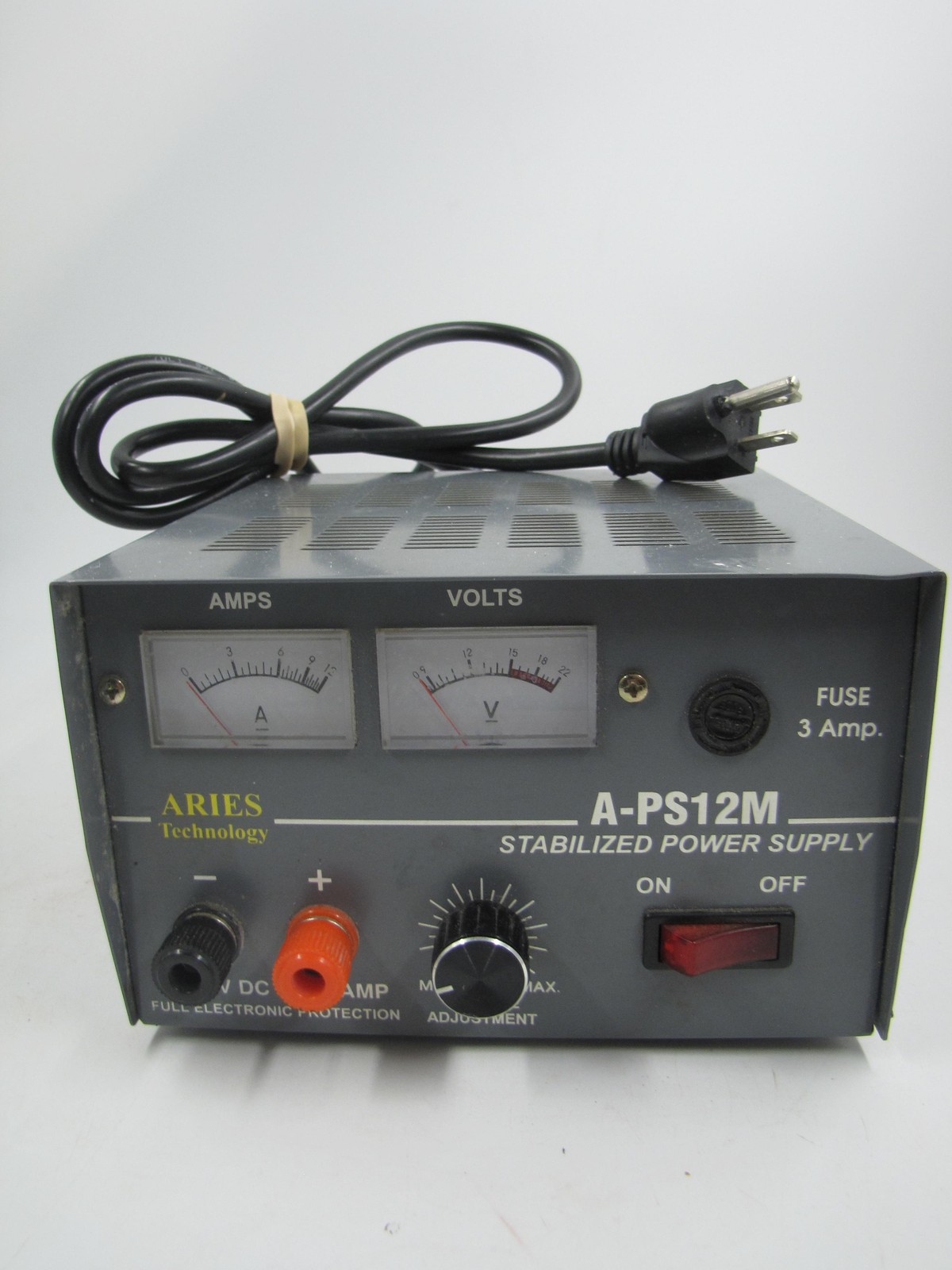 Aries Technology A-PS12M Stabilized Power Supply 3 Amp DC Bench Philippines