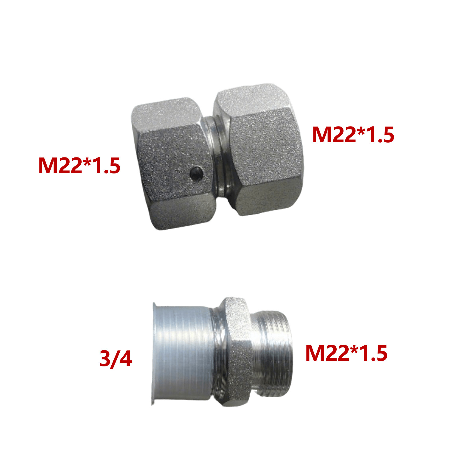 Mini Excavator M22 X 1.5 Hydraulic Filter Adapter1p8kZ