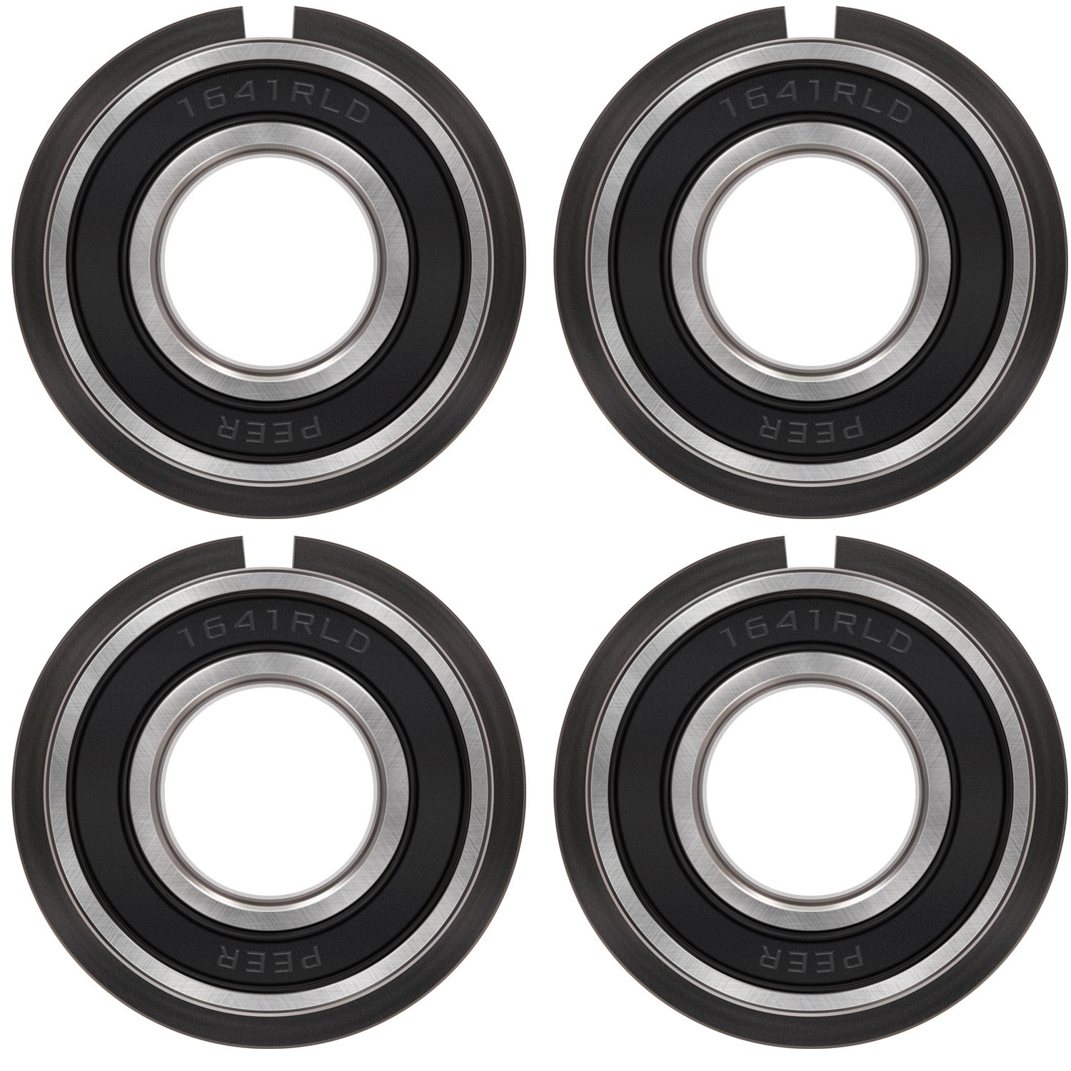 4PCS Garage Door Torsion Spring Precision Bearings ID 1″ x OD 2″