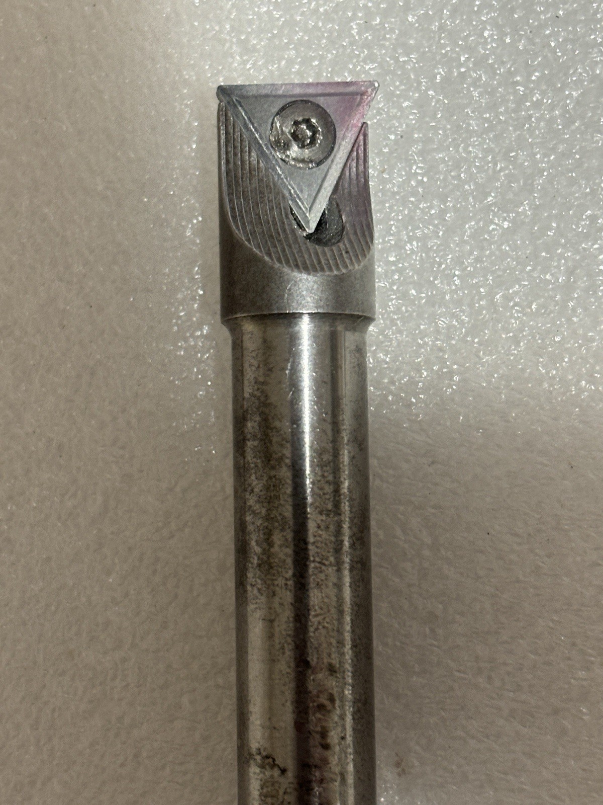 Lot of 7 Valenite Carbide Inserts VC-2 TNEA 322 KK & Boring Bar (Used) as Shown