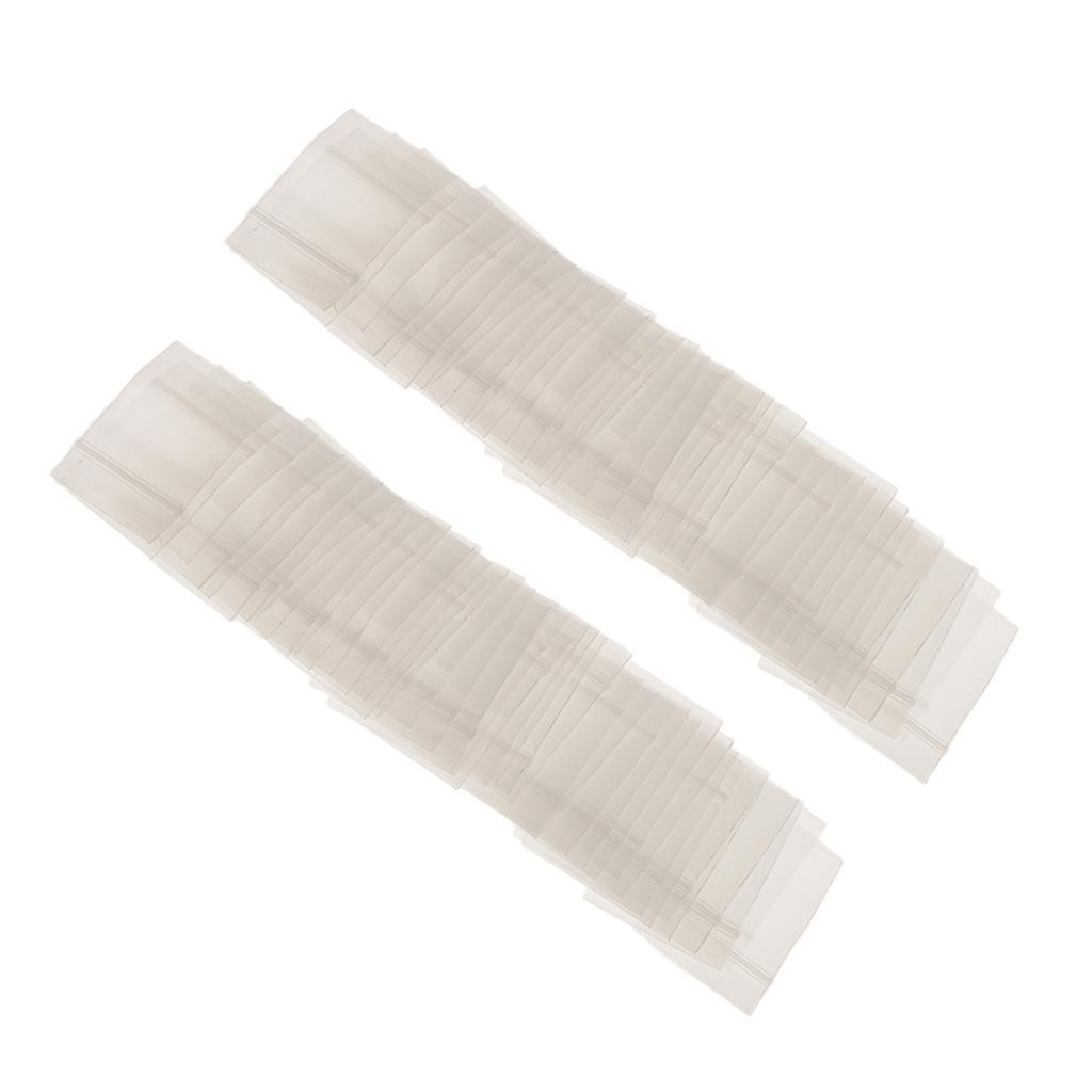 100pcs 1.4″x 1.8″ 4mil Clear Zip Bag Bag Baggies Reclosable