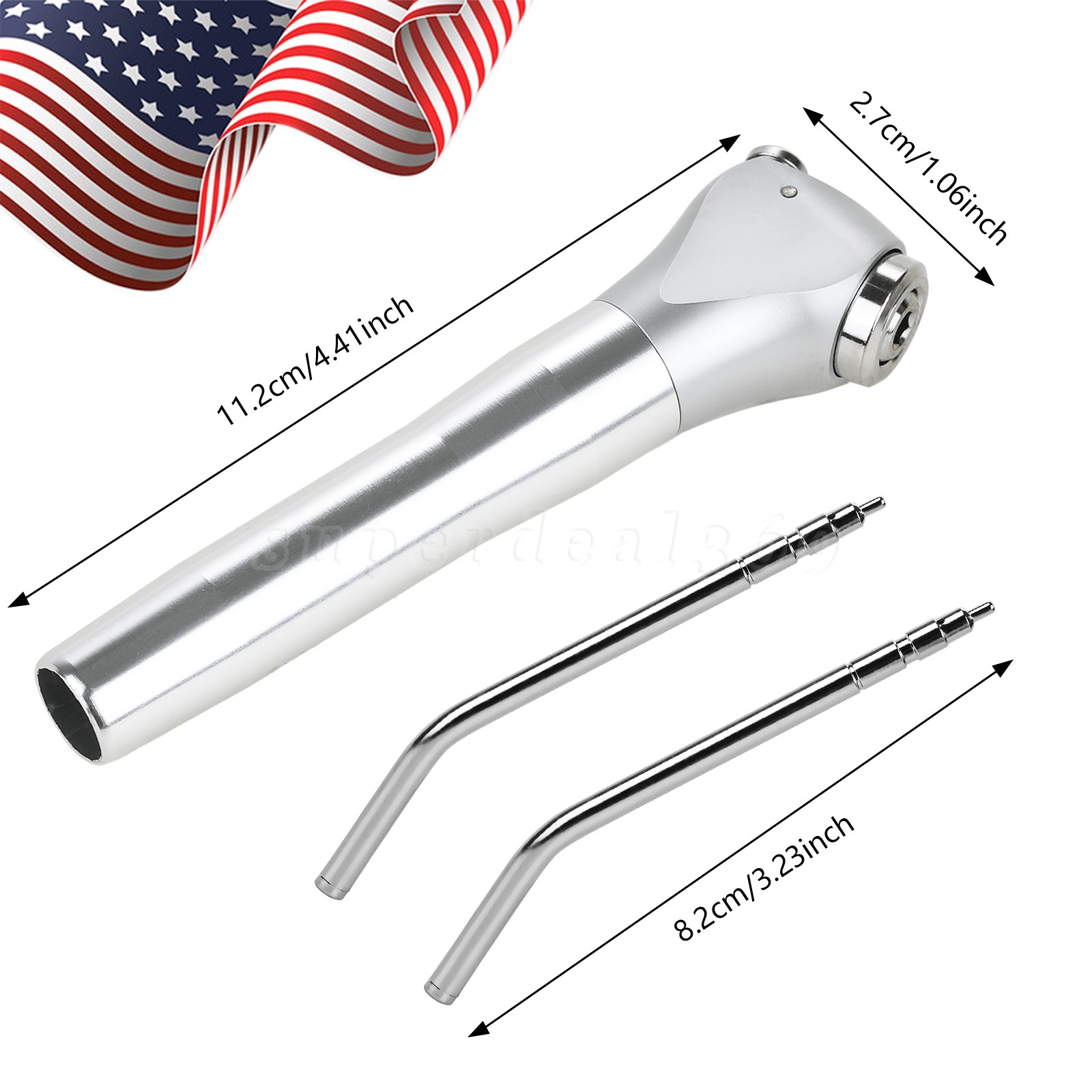 Dental Latch Type Prophy Polishing Brushes brush Flat Nylon Bristles # 1