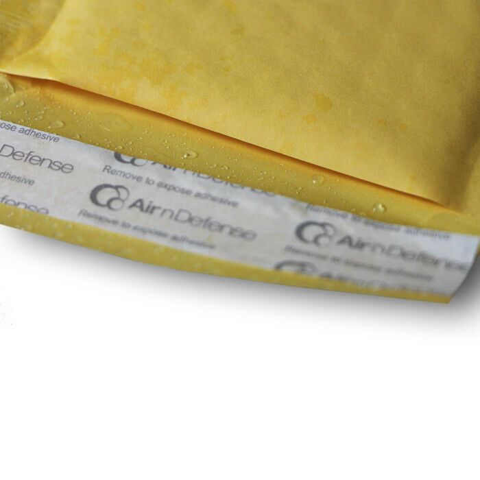#7 14.25×20 Kraft Bubble Padded Envelopes Mailer Yellow Shipping Bag AirnDefense