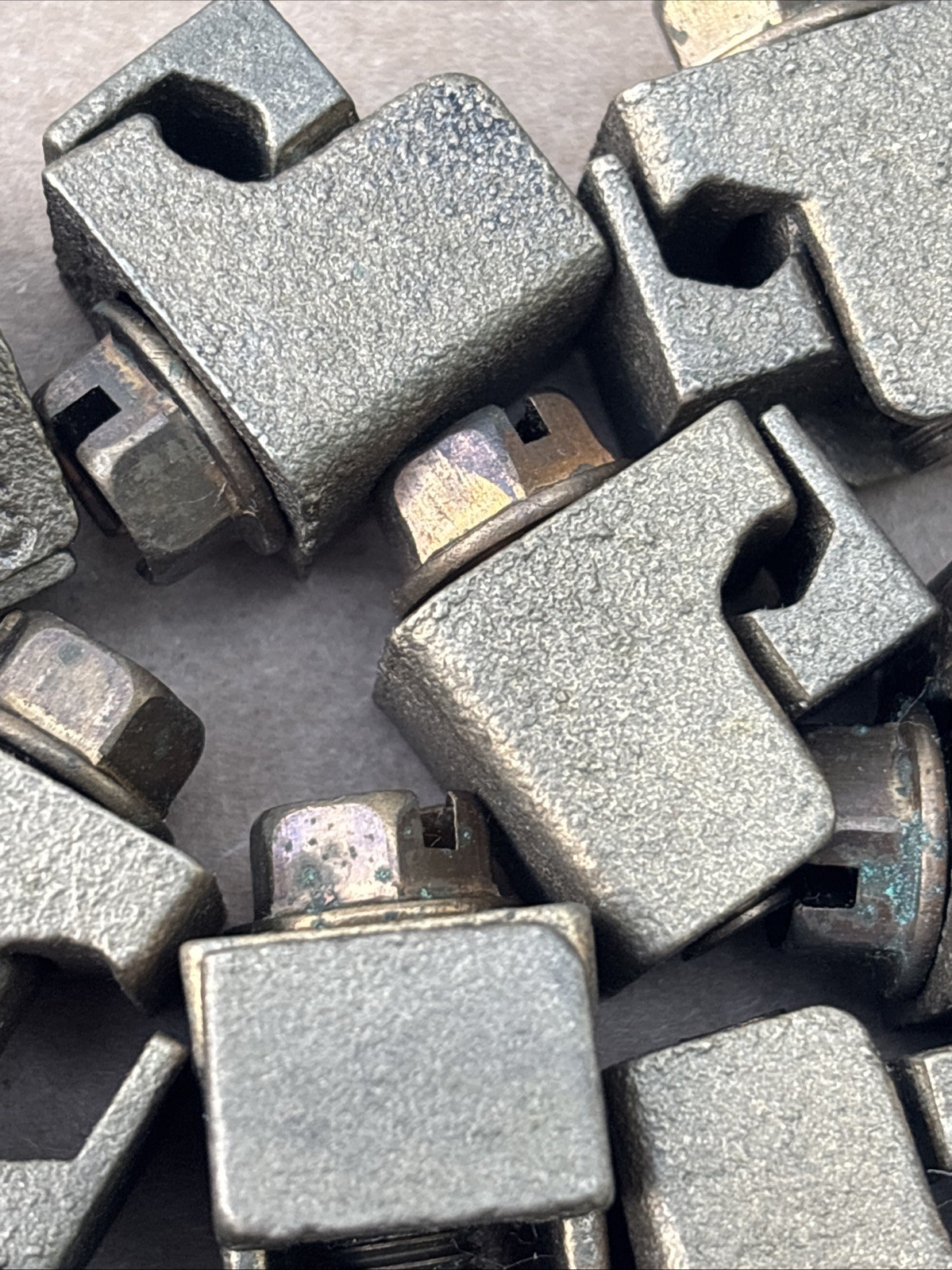20- Penn Union – FF6 – FF-6, Bronze Vise Grips, Tap & Main, 12 Sol/6 Strand, USA