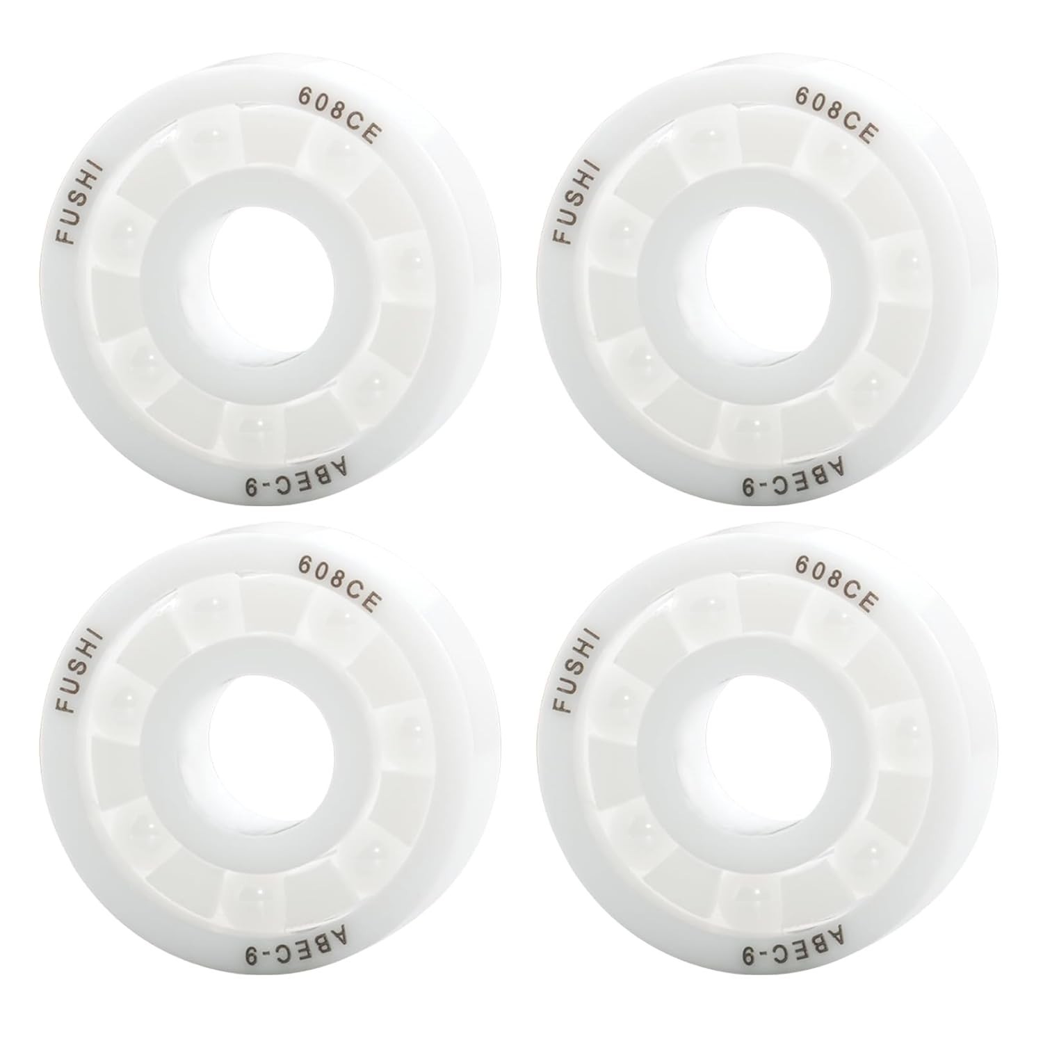 4PCS 608 ZrO2 Zirconia Full Ceramic Bearing Full ZrO2 Ceramic Ball Bearing Zirco