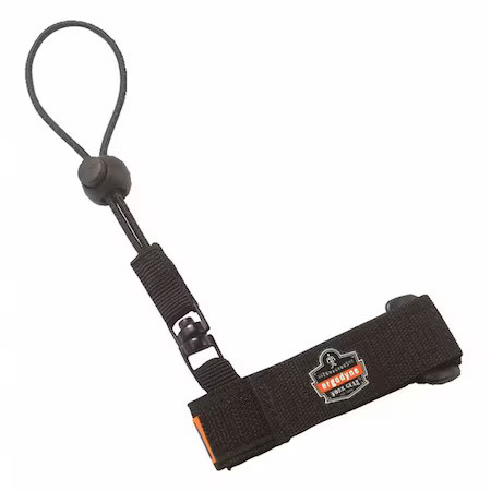 Ergodyne 3115 Tool Lanyard, 7-1/2 In. L, Black, 2 Lb.