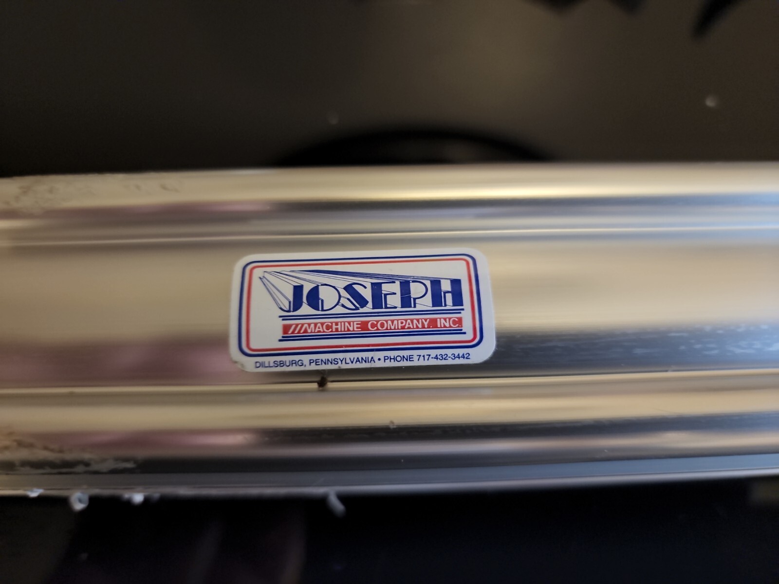 NEW JOSEPH MACHINE 799008 STAINLESS PNEUMATIC CYLINDER CITADEL SAW
