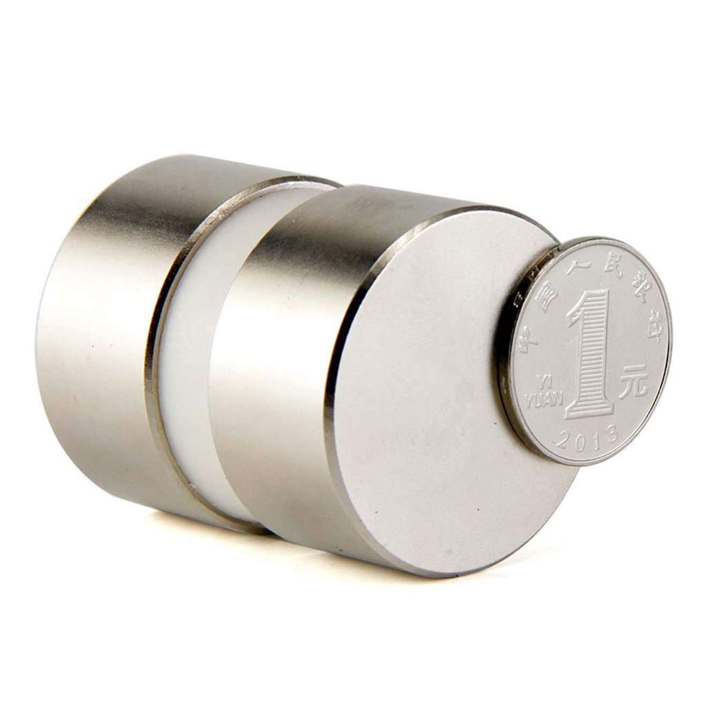 2PCS 1.6″x 0.8″ Powerful Neodymium Rare Earth Large Cylinder Magnet N52 Round US