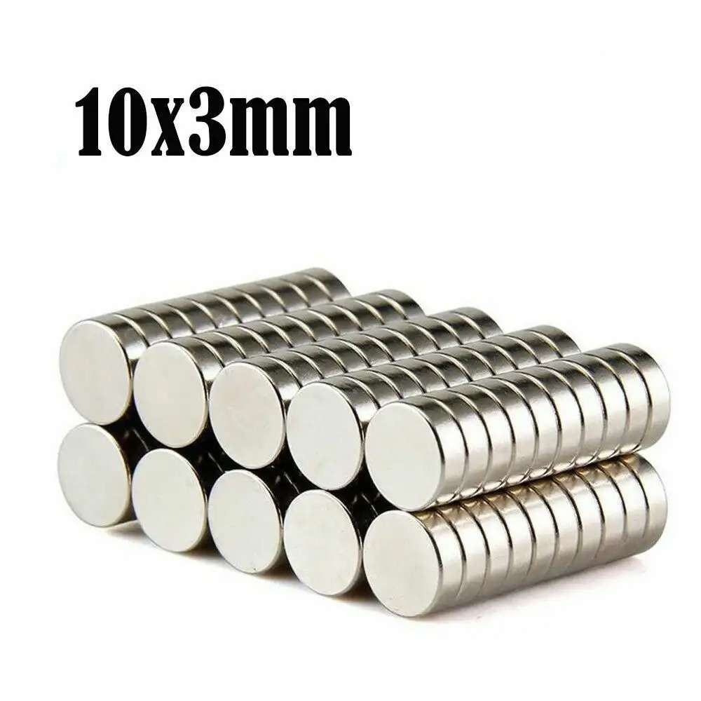 LOT5-100 Round Neodymium Magnets N52 Super Strong Rare Earth Small Large Magnets