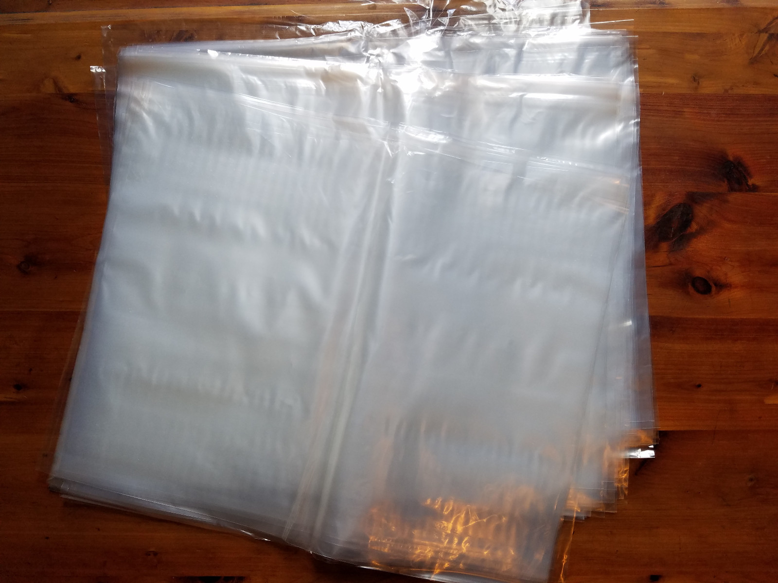 1000- 10×14 Clear Poly Plastic Bags Packaging Shipping Lay-flat Baggie 1 Mil FDA