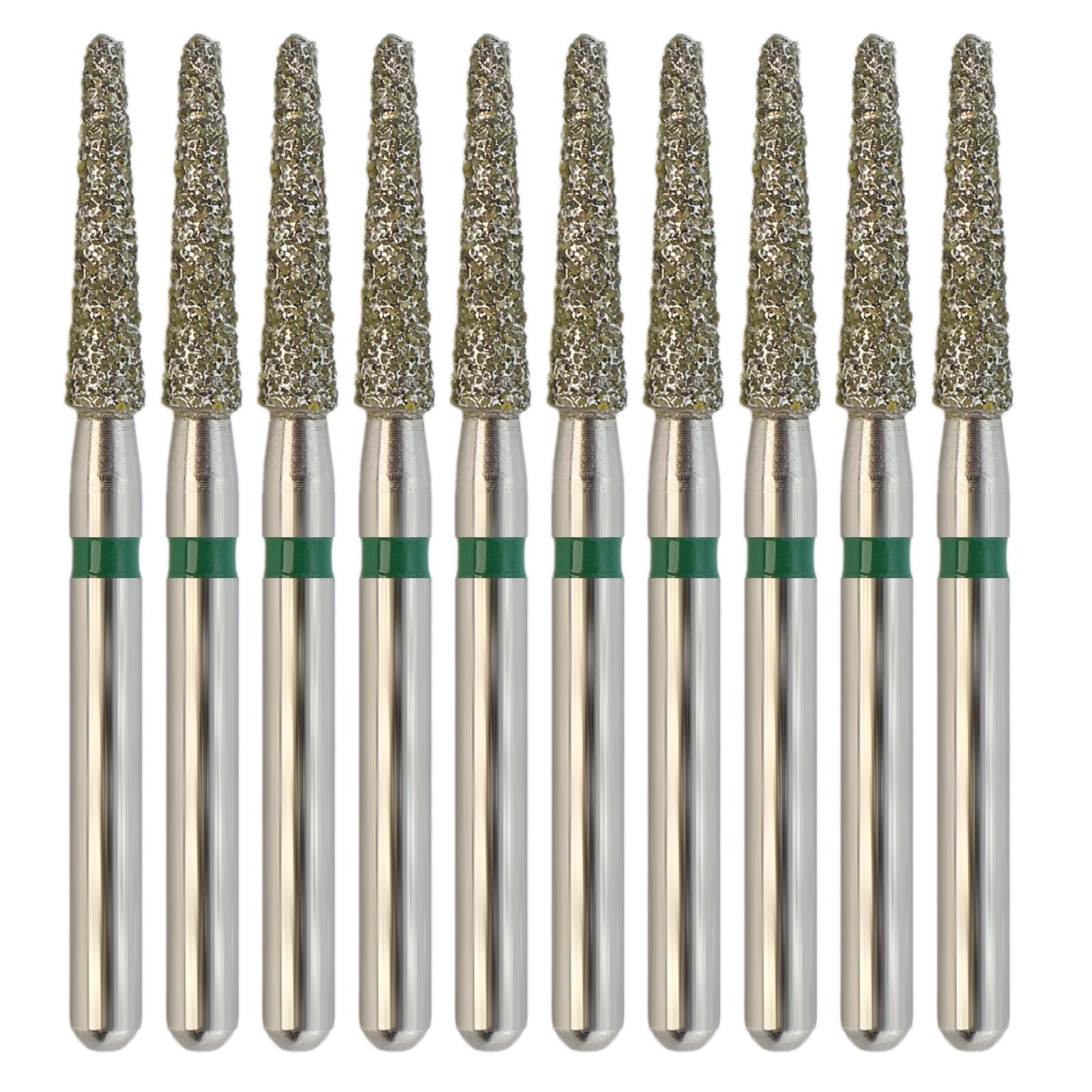 Dental Diamonds FG Burs Football Egg Round End Taper Friction Grip 368 856 850