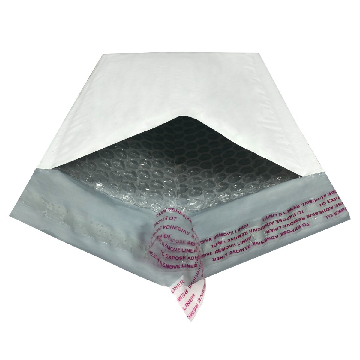 UOFFICE 250 Poly Bubble Mailer Bags 5×10″ – #00 Pouches Envelopes White Self-Sea